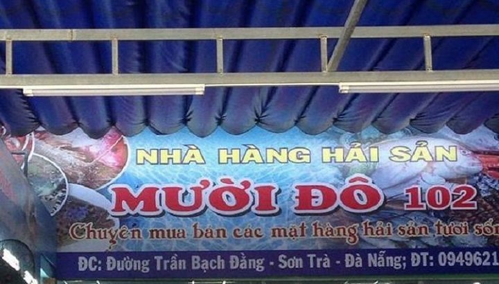 Kết quả hình ảnh cho vụ du khách tố nhà hàng mười đô chặt chém