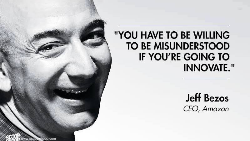 Học tiếng Anh: Những câu nói nổi tiếng của tỷ phú Jeff Bezos 