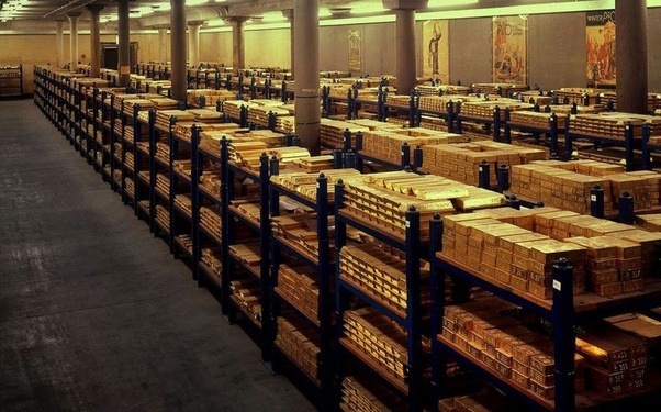 hầm vàng, kho vàng, kho vàng lớn nhất thế giới, hầm vàng tỷ usd, Hầm vàng Fort Knox