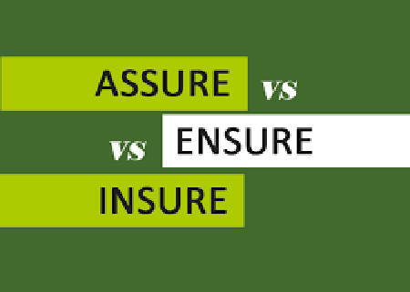 Học tiếng Anh: Phân biệt "assure", "insure" và "ensure" 