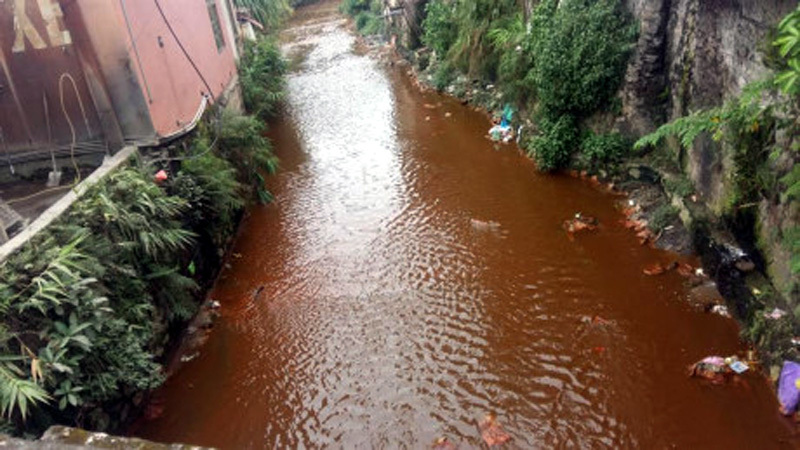ô nhiễm, nước đổi màu, Quảng Ninh