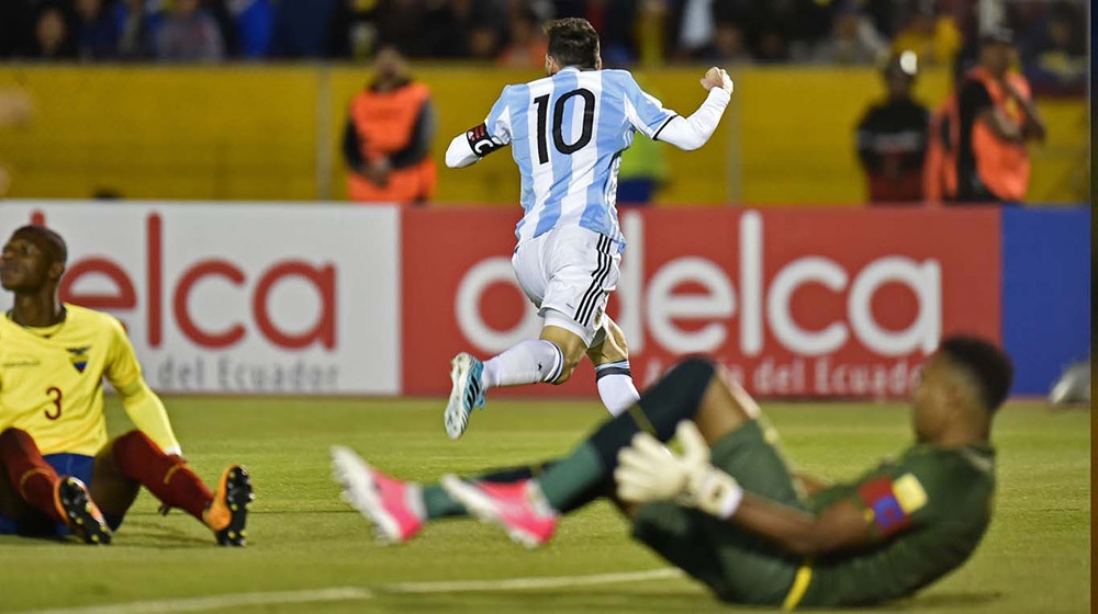 Messi, Argentina, Ecuador, World Cup 2018, vòng loại World Cup 2018