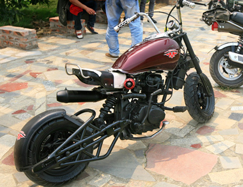 Thú chơi, môtô mini, Hà Nội, Honda Chaly, Honda Dax
