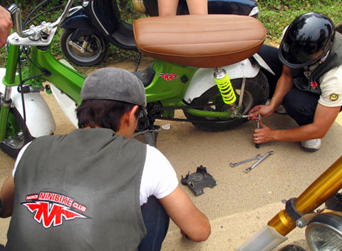 Thú chơi, môtô mini, Hà Nội, Honda Chaly, Honda Dax
