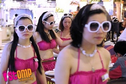 bikini, nhà hàng,