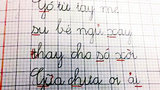 Sao cô giáo viết sai chính tả nhiều thế?
