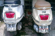 Xôn xao 2 chiếc Vespa có biển số “siêu khủng”
