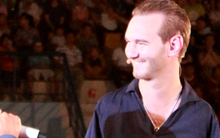 Nick Vujicic chào tạm biệt và 'moah'