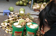 Dừa tẩy trắng độc hại