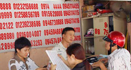 Chiêu 'cướp' sim số đẹp của hiệu cầm đồ