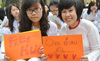Những hình ảnh chia ly độc đáo của học trò