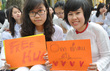 Những hình ảnh chia ly độc đáo của học trò