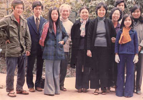 gia đình, Nguyễn Lân, Tôn Thất Tùng, Vũ Khiêu