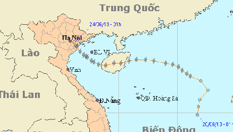 bão, Hải Phòng