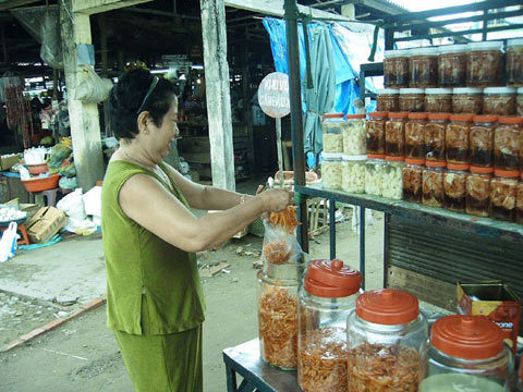 mắm tép, Mỏ Cày, Bến Tre