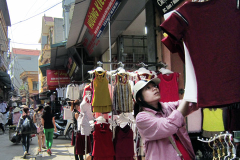 Chợ vải, Ninh Hiệp, quần áo, Trung Quốc, vải vóc, giảm giá
