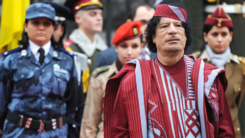 Gaddafi, gái gọi, Mansour Daw