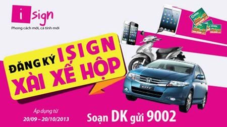 Đăng ký iSign, xài xế hộp