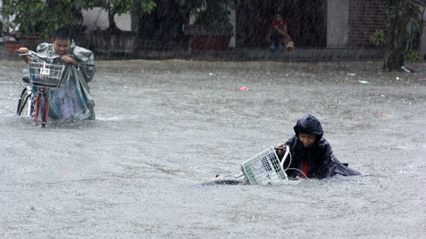 Tp Hà Tĩnh; mưa ngập; lũ