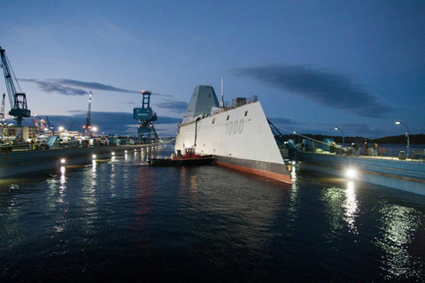 chiến hạm, khu trục hạm, tàu khu trục, USS  Zumwalt