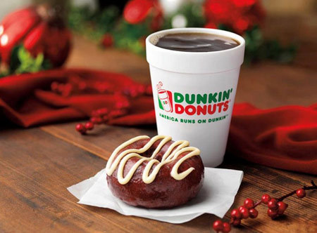 đại gia, cà phê Mỹ,  Dunkin' Donuts, Frozen Dunkaccino, sữa ít béo, latte, cappuccino