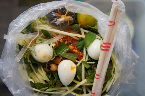 ăn vặt, món ăn, vỉa hè, Sài Gòn
