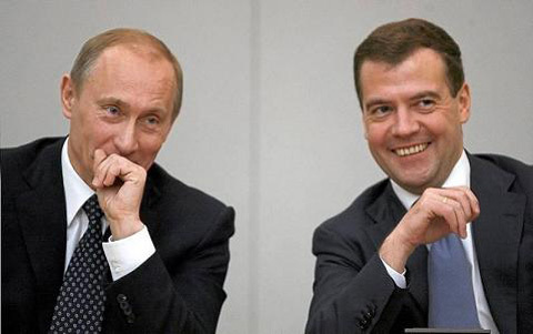 Nga, Putin, Medvedev, Tổng thống, Thủ tướng
