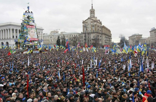 Nga, Ukraine, biểu tình, EU, nước lớn, nước nhỏ, láng giềng