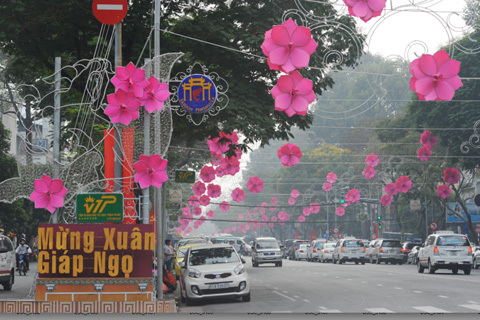 2014, pháo hoa, Tết, Sài Gòn, trang trí