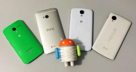 Android, Nexus 5, Google, Samsung, HTC