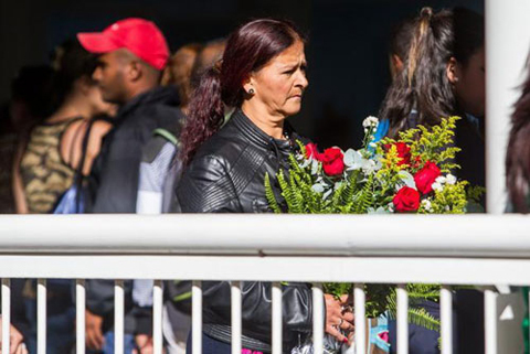 Đám tang đẫm nước mắt của Hoa hậu Venezuela