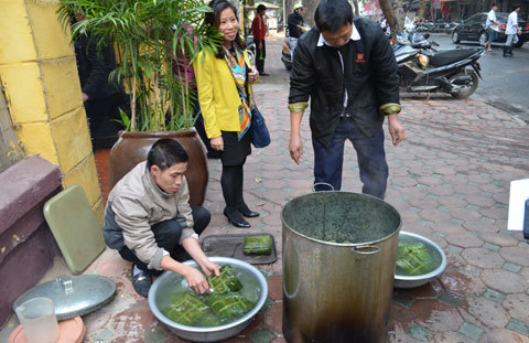 Bánh chưng xanh, Nguyễn Phương Hải, nghệ nhân ẩm thực