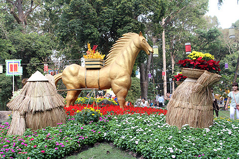 Hội hoa xuân, Sài Gòn