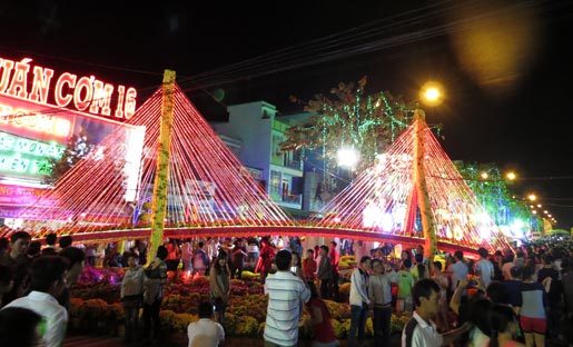 đường hoa, Cần Thơ đường hoa, Cần Thơ