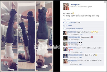 Hà Hồ, trồng cây chuối, chia sẻ, fan,