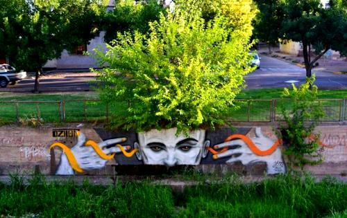 Đinh Công Thành, nghệ thuật đường phố, Street Art Utopia, nhà xanh