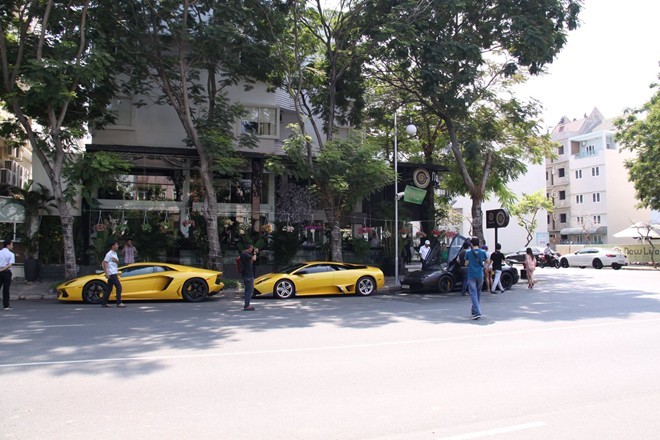 siêu xe, tụ họp, Sài Gòn, Lamborghini, Ferrari, Hummer