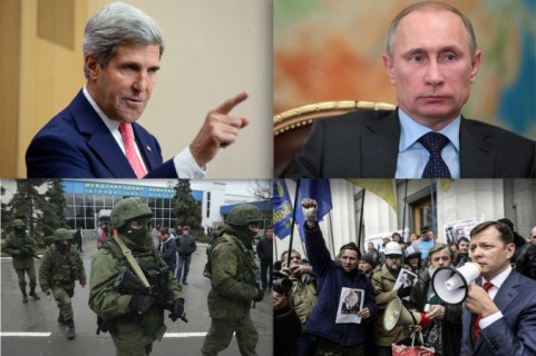 Ukraina, Nga, phương Tây, john Kerry, Putin, Kiev