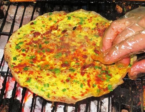 Bánh tráng nướng Đà Lạt Bánh tráng nướng mang hương vị Đà Lạt