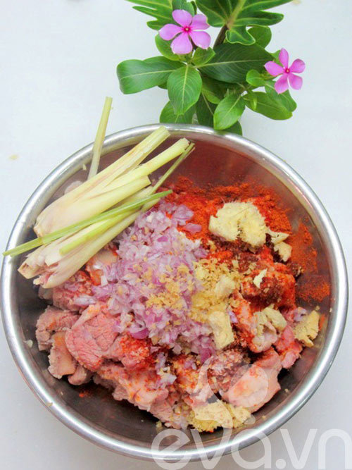 bò kho, món ngon, vào bếp