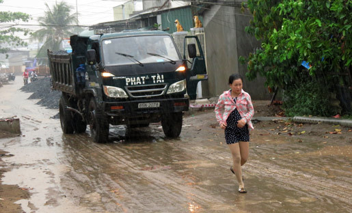 mưa vàng; Cần Thơ