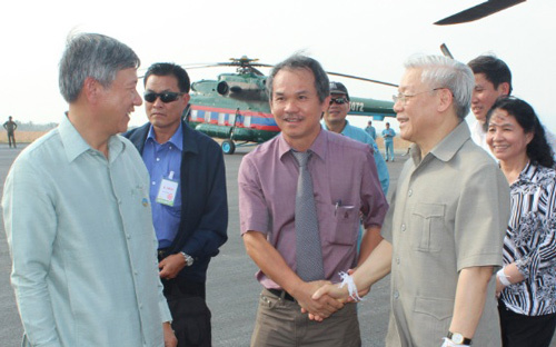 Tổng Bí thư, Nguyễn Phú Trọng, Lào, doanh nghiệp, đầu tư