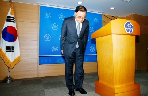 văn hóa từ chức, Thủ tướng Hàn Quốc