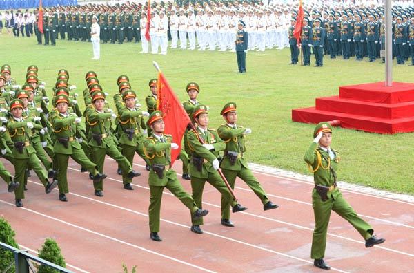 diễu binh, Điện Biên Phủ, chủ quyền, Chủ tịch nước, Trương Tấn Sang