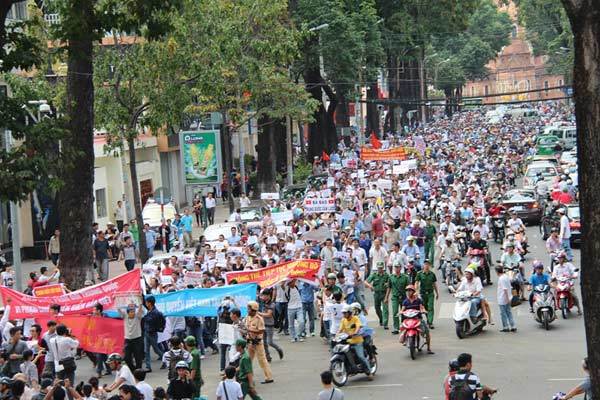 giàn khoan, Trung Quốc, diễu hành, chủ quyền