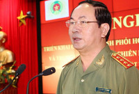 Bộ trưởng Công an làm việc với Bình Dương