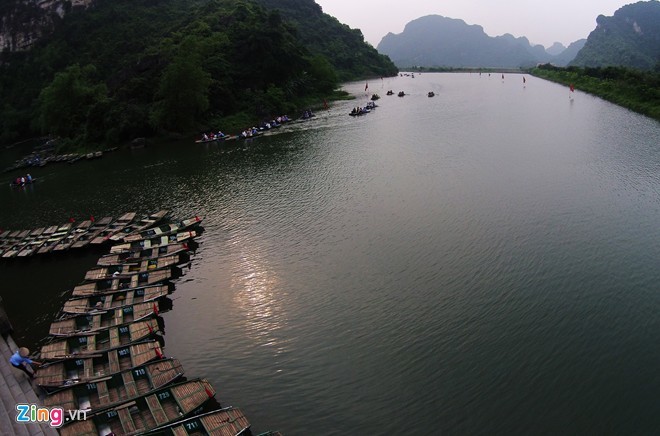 Tràng An, Ninh Bình, danh lam thắng cảnh, di tích, trên cao