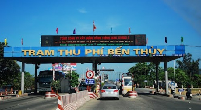 Thay đổi, thu phí, cầu Bến Thủy, từ 8/6