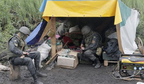 Ukraina, li khai, bảo vệ biên giới, tấn công