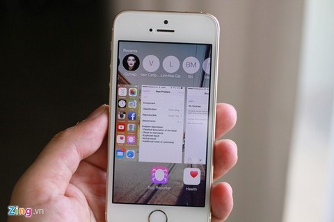 iOS 8, dùng thử, iPhone 5S, Việt Nam, hình ảnh, ra mắt, giới thiệu, tính năng, chụp hình